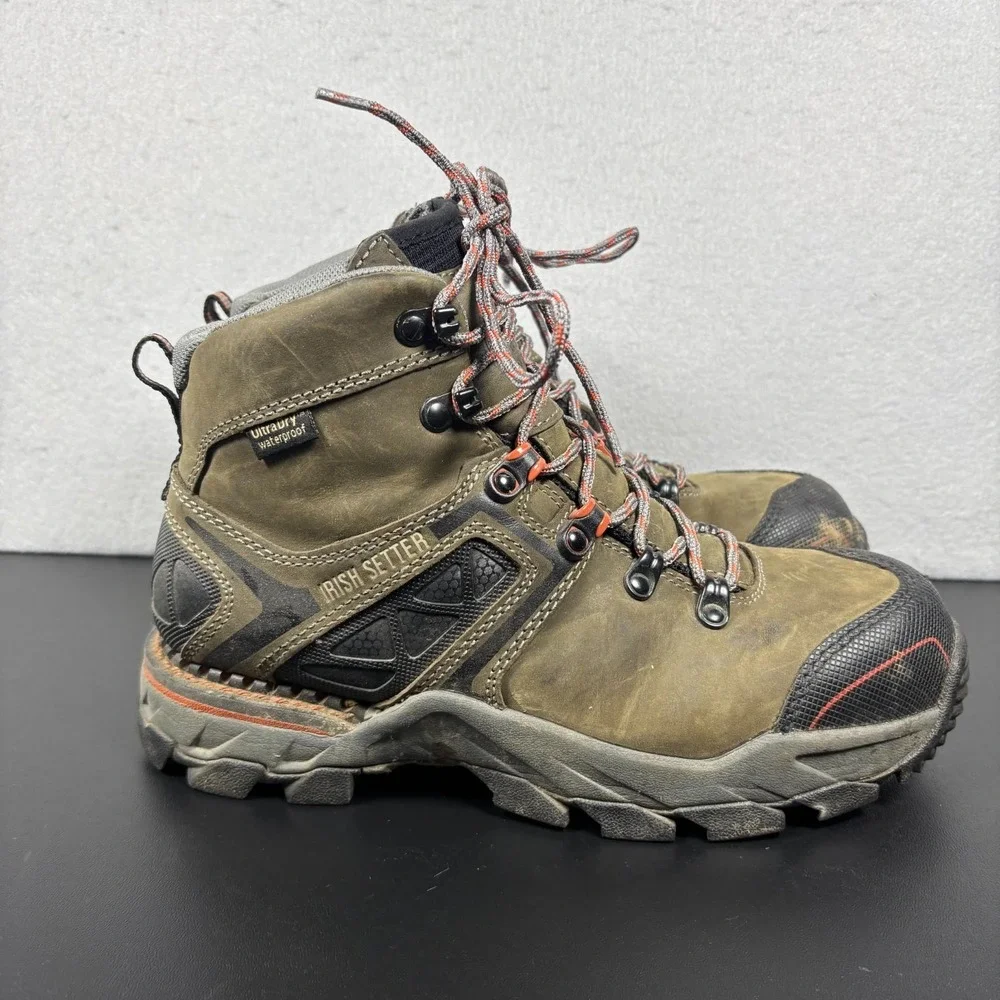 Red‎ Wing Irish Setter Women's Work Boots Steel Toe Crosby 6